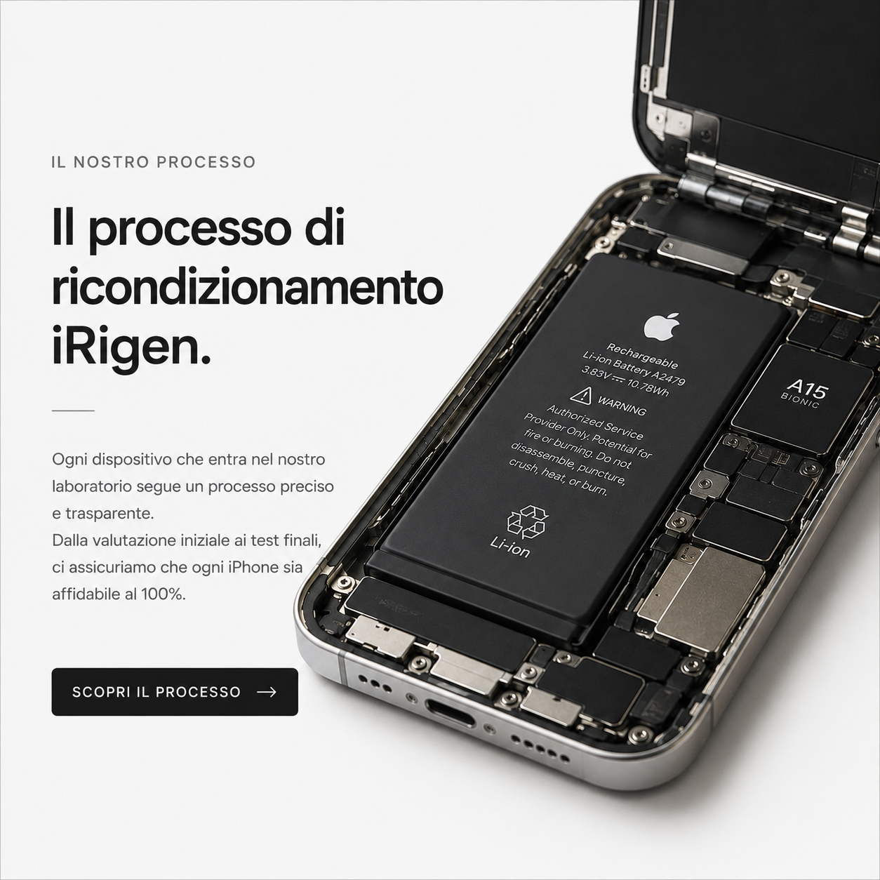 Scopri il nostro processo di rigenerazione