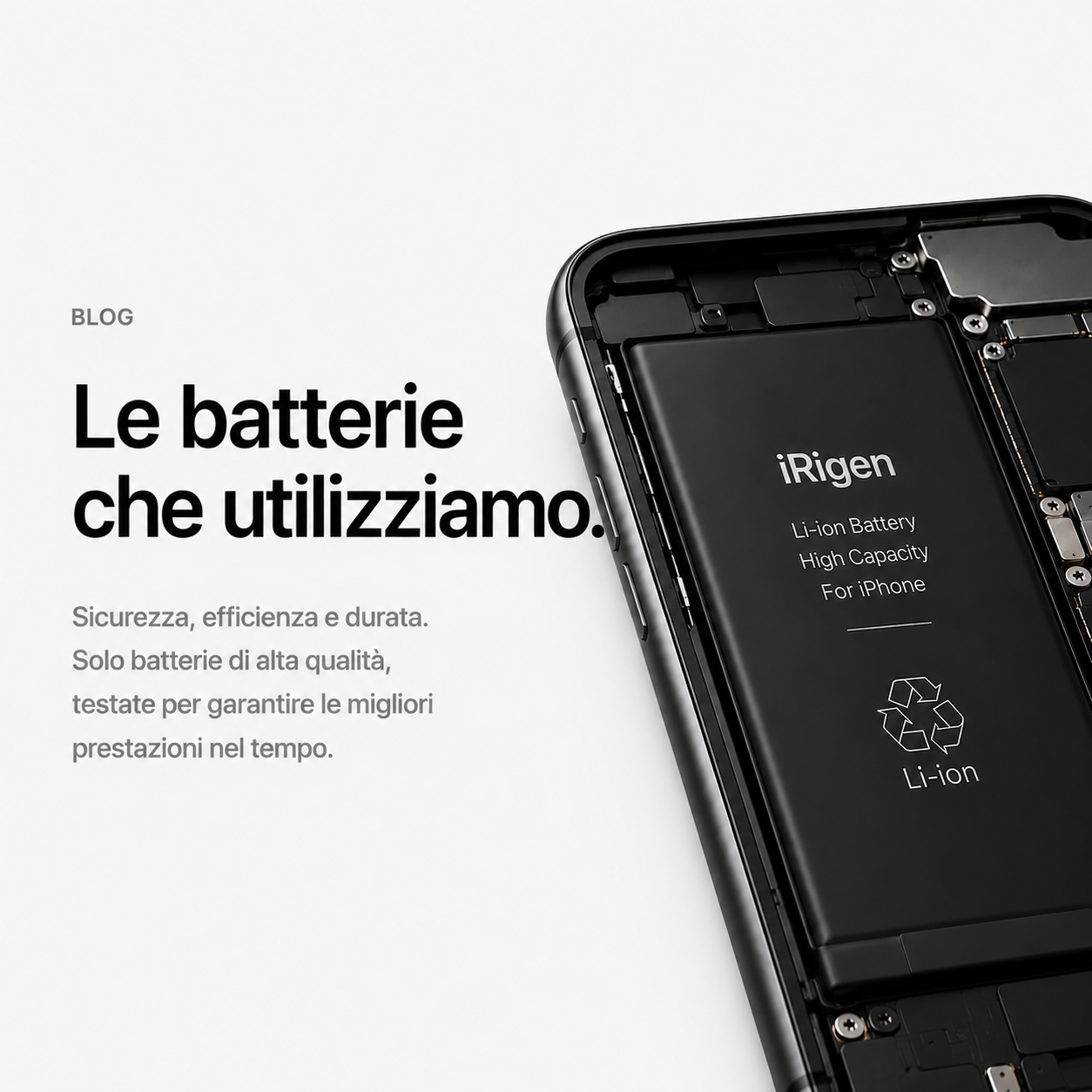 Che batterie utilizziamo?