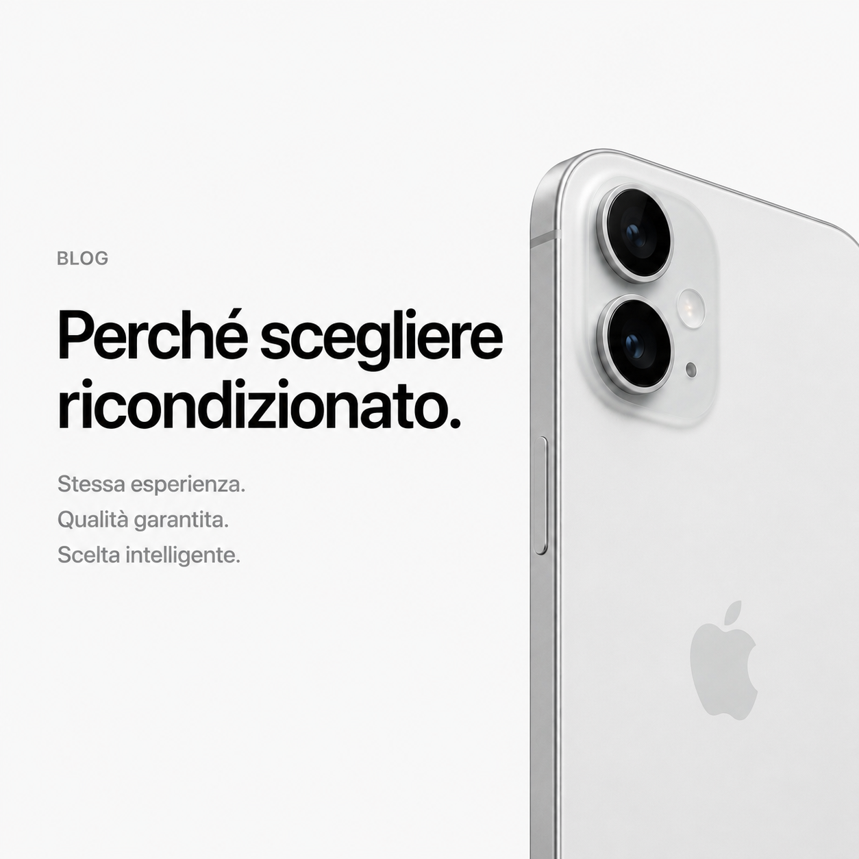 Perché scegliere un iPhone ricondizionato?